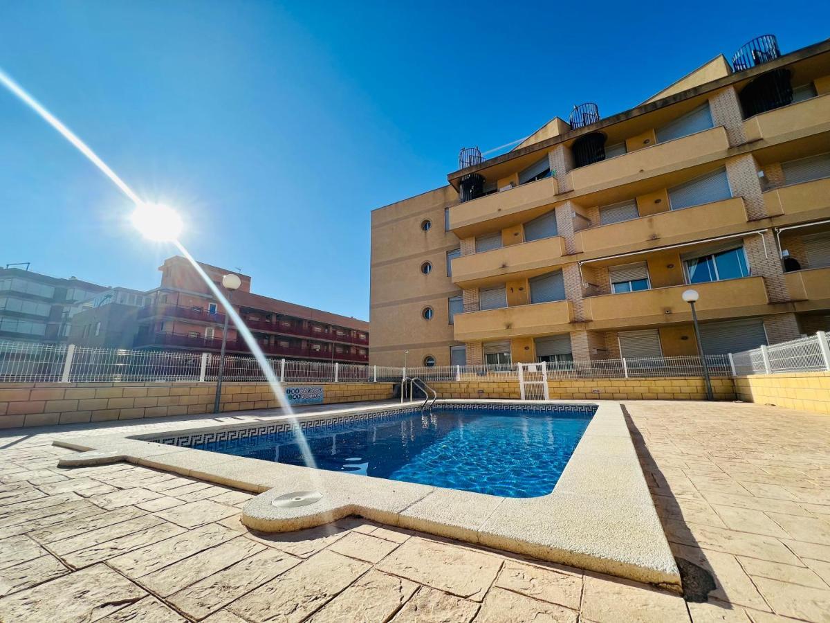 Apartamento Familiar Con Piscina A Un Paso De Playa Cala Sirenas Miami Playa Exterior photo